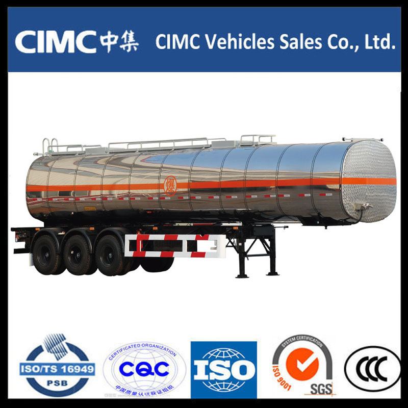 Semirremolque caliente del tanque de combustible de la venta CIMC